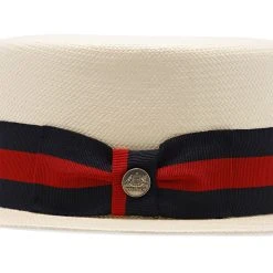 Keeneland - Stetson Shantung Straw Boater Hat -Fashion Hat Discount Store h tskeld nat 4a