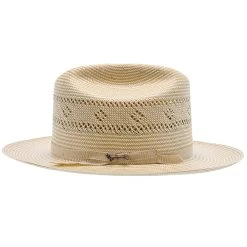 Open Road 2 - Stetson Shantung Straw Fedora Hat -Fashion Hat Discount Store h tsoprd2 nattan 2a