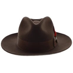 Gurnee - Stetson Crushable Wool Felt Fedora Hat -Fashion Hat Discount Store h twgurn mink 1 b073c783 88f1 461c bf1c 0d89dfc9d326