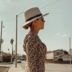 Desert Clouds - Stetson Wool Crushable Fedora Hat 18 Desert Clouds - Stetson Wool Crushable Fedora Hat -Fashion Hat Discount Store h twmcdcsilvbel 3 square