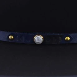 Night Sky B - Stetson Wool Felt Fedora Hat -Fashion Hat Discount Store h xwngskb navy 5