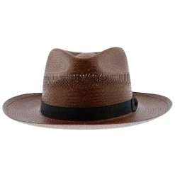 Stetson Alderton Shantung Straw Fedora Hat -Fashion Hat Discount Store stetson fedora alderton stetson shantung fedora hat hat 17284457136268