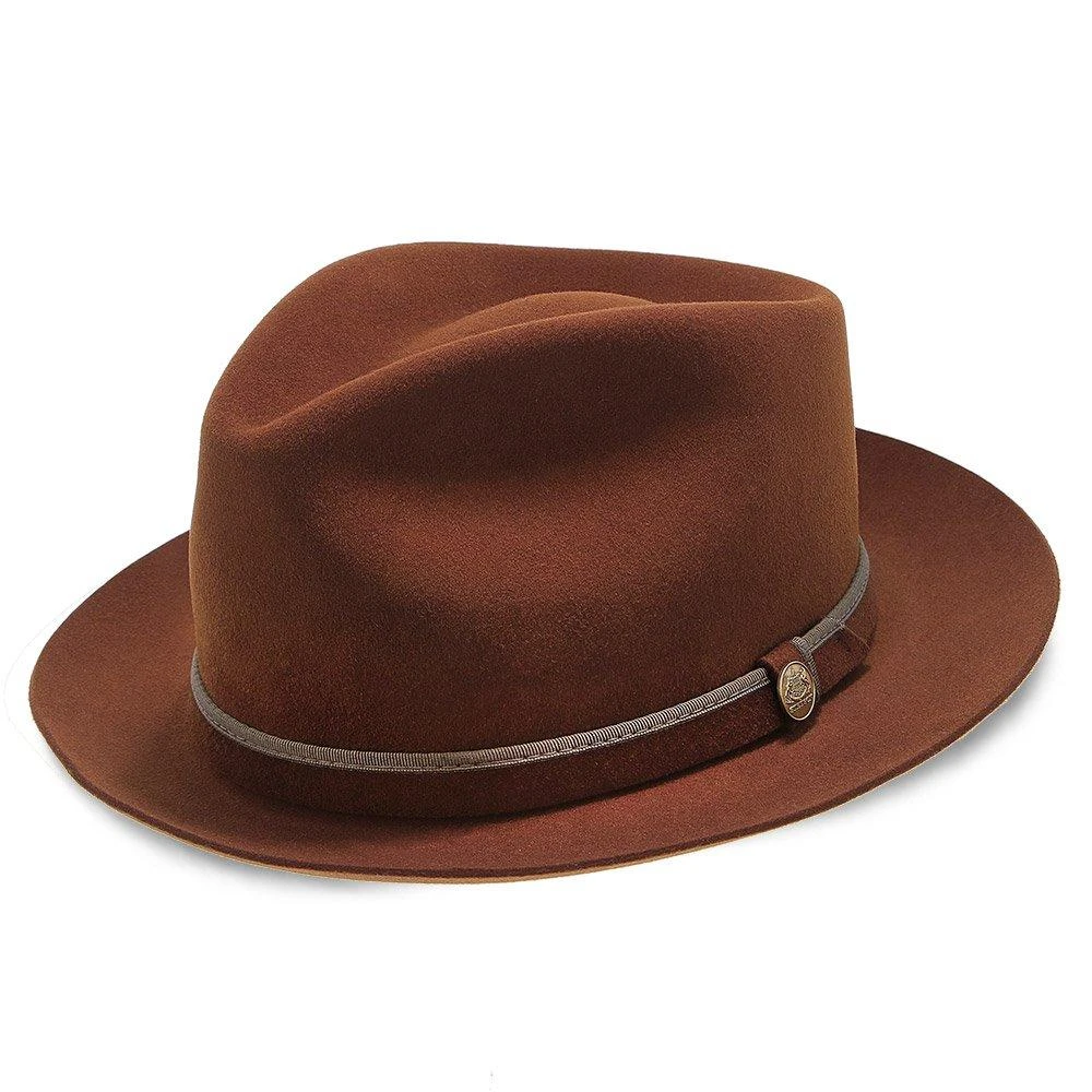 Belfast - Stetson Fur Felt Fedora Hat - TWBLFS 8 Belfast - Stetson Fur Felt Fedora Hat - TWBLFS - Image 8