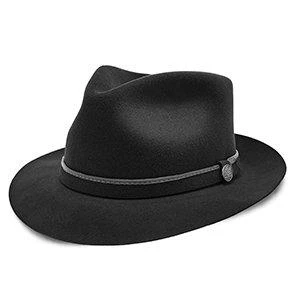 Belfast - Stetson Fur Felt Fedora Hat - TWBLFS 1 Belfast - Stetson Fur Felt Fedora Hat - TWBLFS