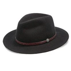 Cromwell - Stetson Crushable Wool Fedora Hat - TWCMWL -Fashion Hat Discount Store stetson fedora black large cromwell stetson crushable wool fedora hat twcmwl hat 16556504383628