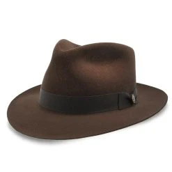 Bogie - Stetson Fur Felt Fedora Hat -Fashion Hat Discount Store stetson fedora bogie stetson fur felt fedora hat hat 16524541329548