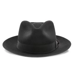 Bogie - Stetson Fur Felt Fedora Hat -Fashion Hat Discount Store stetson fedora bogie stetson fur felt fedora hat hat 16524541460620