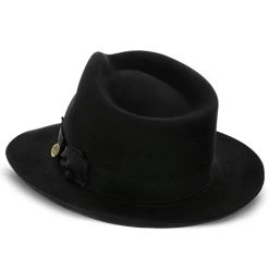 Bogie - Stetson Fur Felt Fedora Hat -Fashion Hat Discount Store stetson fedora bogie stetson fur felt fedora hat hat 16524542050444