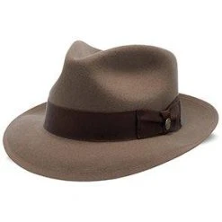 Whippet - Stetson Wool Felt Fedora Hat -Fashion Hat Discount Store stetson fedora camel large whippet stetson wool felt fedora hat hat 16556555337868