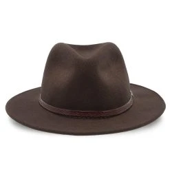 Cromwell - Stetson Crushable Wool Fedora Hat - TWCMWL -Fashion Hat Discount Store stetson fedora cromwell stetson crushable wool fedora hat twcmwl hat 16524266078348