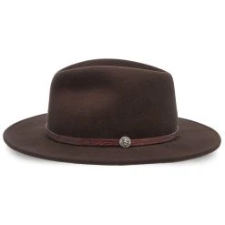 Cromwell - Stetson Crushable Wool Fedora Hat - TWCMWL -Fashion Hat Discount Store stetson fedora cromwell stetson crushable wool fedora hat twcmwl hat 16524266143884