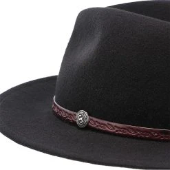 Cromwell - Stetson Crushable Wool Fedora Hat - TWCMWL -Fashion Hat Discount Store stetson fedora cromwell stetson crushable wool fedora hat twcmwl hat 16524266242188
