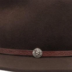 Cromwell - Stetson Crushable Wool Fedora Hat - TWCMWL -Fashion Hat Discount Store stetson fedora cromwell stetson crushable wool fedora hat twcmwl hat 16524266340492