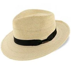 Rushmore - Stetson Palm Straw Fedora Hat