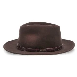 Stetson Cruiser Crushable Wool Felt Fedora Hat - TWCRUR -Fashion Hat Discount Store stetson fedora stetson cruiser crushable wool felt fedora hat twcrur hat 16524267454604