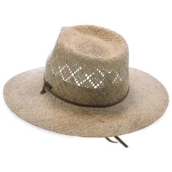 Stetson Terrace Outdoor Vented Seagrass Straw Fedora Hat -Fashion Hat Discount Store stetson fedora terrace stetson outdoor vented seagrass fedora hat hat 16524863307916