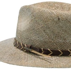 Alder - Stetson Seagrass Straw Outback Hat -Fashion Hat Discount Store stetson outback alder stetson shantung straw outback hat hat 16524662341772