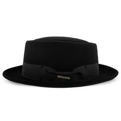Cranston - Stetson Wool Felt Porkpie Hat -Fashion Hat Discount Store stetson porkpie cranston stetson wool felt porkpie hat hat 16524551553164