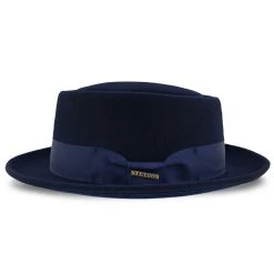 Cranston - Stetson Wool Felt Porkpie Hat -Fashion Hat Discount Store stetson porkpie cranston stetson wool felt porkpie hat hat 16524551618700