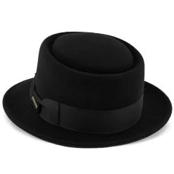 Cranston - Stetson Wool Felt Porkpie Hat -Fashion Hat Discount Store stetson porkpie cranston stetson wool felt porkpie hat hat 16524551815308