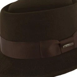 Cranston - Stetson Wool Felt Porkpie Hat -Fashion Hat Discount Store stetson porkpie cranston stetson wool felt porkpie hat hat 16524551946380