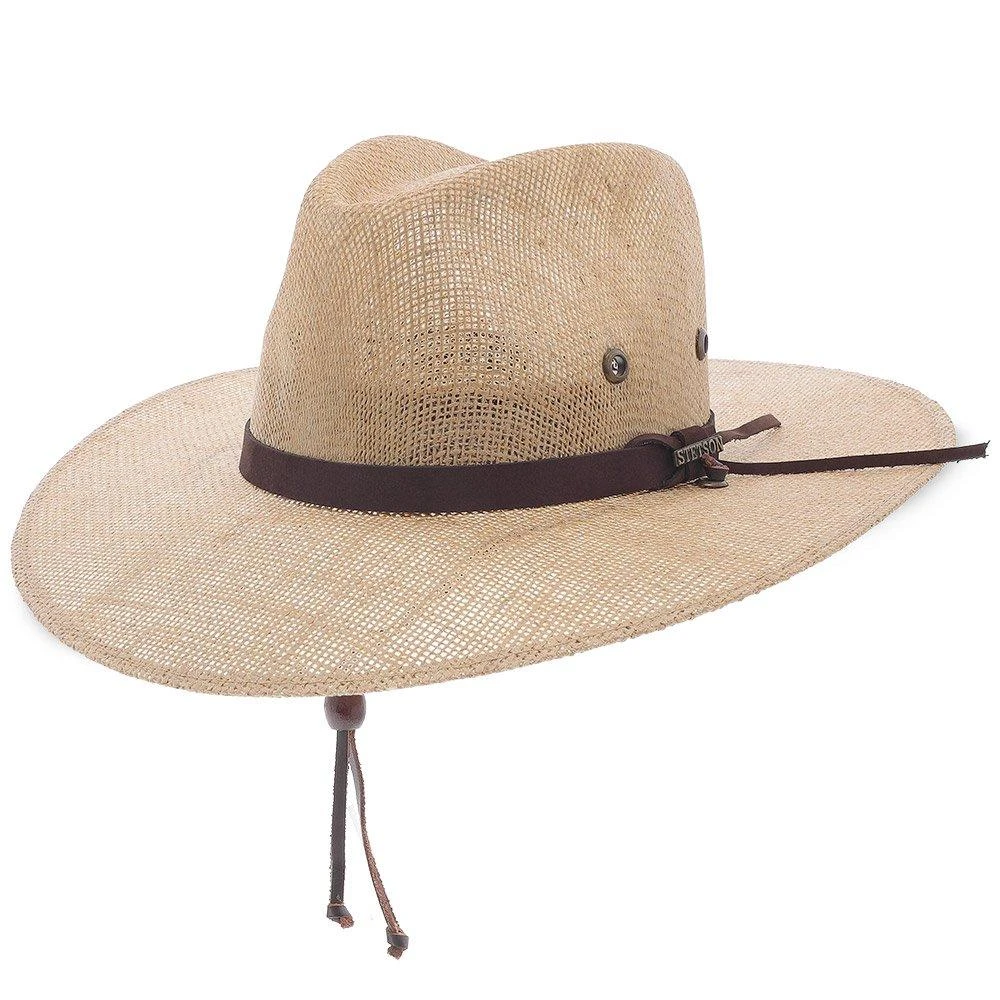 Fazenda Stetson Outdoor Straw Safari Hat 2 Fazenda Stetson Outdoor Straw Safari Hat - Image 2