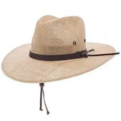 Fazenda Stetson Outdoor Straw Safari Hat