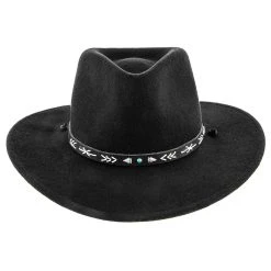 Santa Fe - Stetson Wool Felt Crushable Western Hat - SWSTFE -Fashion Hat Discount Store stetson western santa fe stetson wool felt crushable western hat swstfe hat 16524220006540