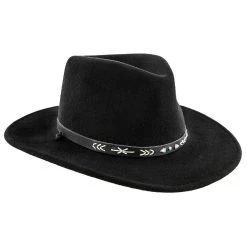 Santa Fe - Stetson Wool Felt Crushable Western Hat - SWSTFE -Fashion Hat Discount Store stetson western santa fe stetson wool felt crushable western hat swstfe hat 16524220104844