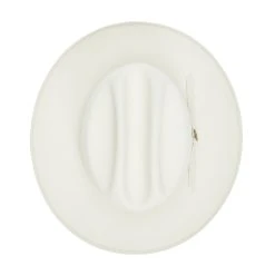 Pure Open Road - Stetson Beaver Fur Felt Fedora Hat -Fashion Hat Discount Store tfprorb0526 alabaster 3